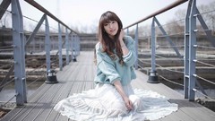 Woman asians bangs models Korean k-pop