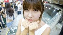 Woman asians bangs models Korean Ryu Ji Hye