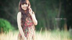 Woman asians bangs Viet Nam