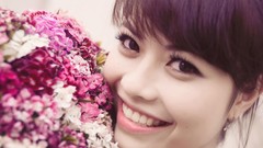 Woman asians bangs vietnamese