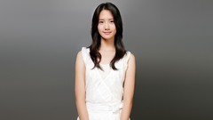 Woman asians black hair Korean grey background Im YoonA Girls 