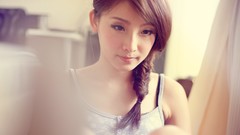 Woman asians braids