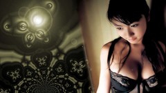 Woman asians brunettes