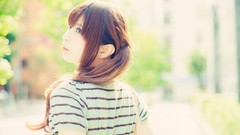 Woman asians brunettes