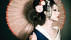 Woman asians brunettes