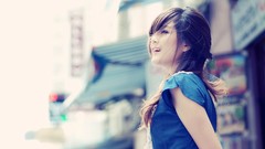 Woman asians brunettes