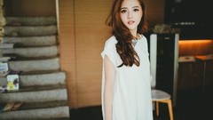 Woman asians brunettes