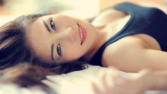 Woman asians brunettes