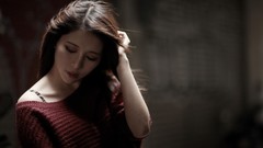 Woman asians brunettes