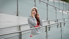 Woman asians brunettes