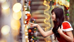 Woman asians brunettes