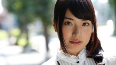 Woman asians brunettes bangs models Kana Yume