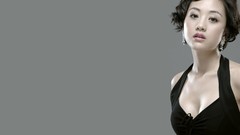 Woman asians brunettes boobs Simple Background