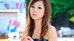 Woman asians brunettes Mikako Zhang Kaijie Zhang Kaijie