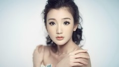 Woman asians brunettes models