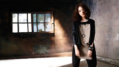 Woman asians brunettes models