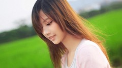 Woman asians brunettes models