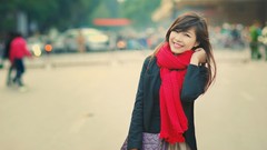 Woman asians brunettes models