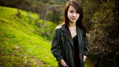 Woman asians brunettes models