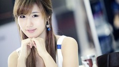 Woman asians brunettes models Korean Song Jina