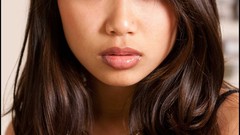 Woman asians brunettes models portraits