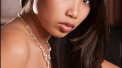 Woman asians brunettes models portraits