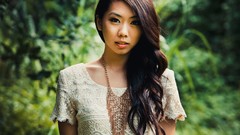 Woman asians brunettes models Victoria My Nguyen