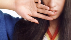 Woman asians brunettes portraits