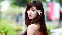 Woman asians brunettes vietnamese