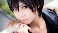 Woman asians durarara orihara izaya cosplay