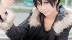 Woman asians durarara orihara izaya cosplay