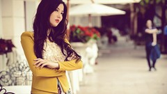 Woman asians long hair