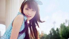 Woman asians long hair models Korean