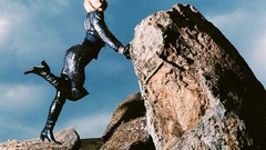 Woman asians low-angle shot Leah Dizon