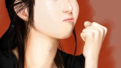 Woman asians maids bangs