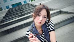 Woman asians Mikako Zhang Kaijie