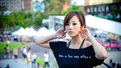 Woman asians Mikako Zhang Kaijie