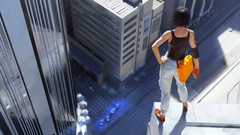 Woman asians mirrors edge brunettes video games