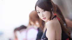 Woman asians models bare shoulders Korean Yee Ah Rin