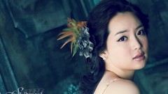Woman asians models black hair Korean Im Ji Hye