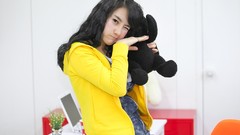 Woman asians models black hair pandora Korean Choi Ji Hyang