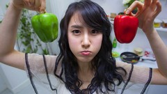 Woman asians models black hair pandora Korean Choi Ji Hyang