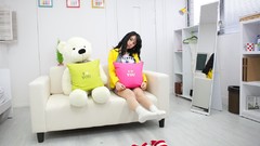 Woman asians models black hair pandora Korean Choi Ji Hyang