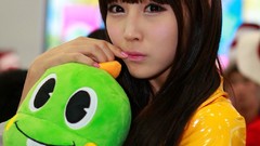 Woman asians models cosplay Korean Bubble Bobble Lee Yoo Eun