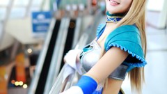 Woman asians models cosplay Korean Cha Sun Hwa