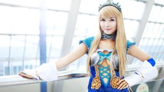 Woman asians models cosplay Korean Cha Sun Hwa