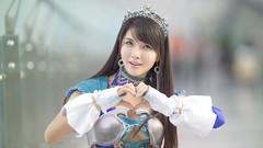 Woman asians models cosplay Korean Cha Sun Hwa