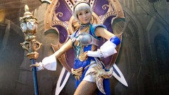 Woman asians models cosplay Korean Cha Sun Hwa