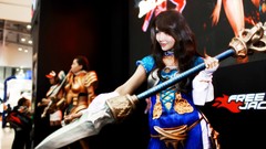 Woman asians models cosplay Korean Cha Sun Hwa