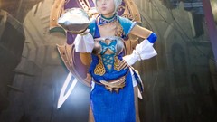 Woman asians models cosplay Korean Cha Sun Hwa